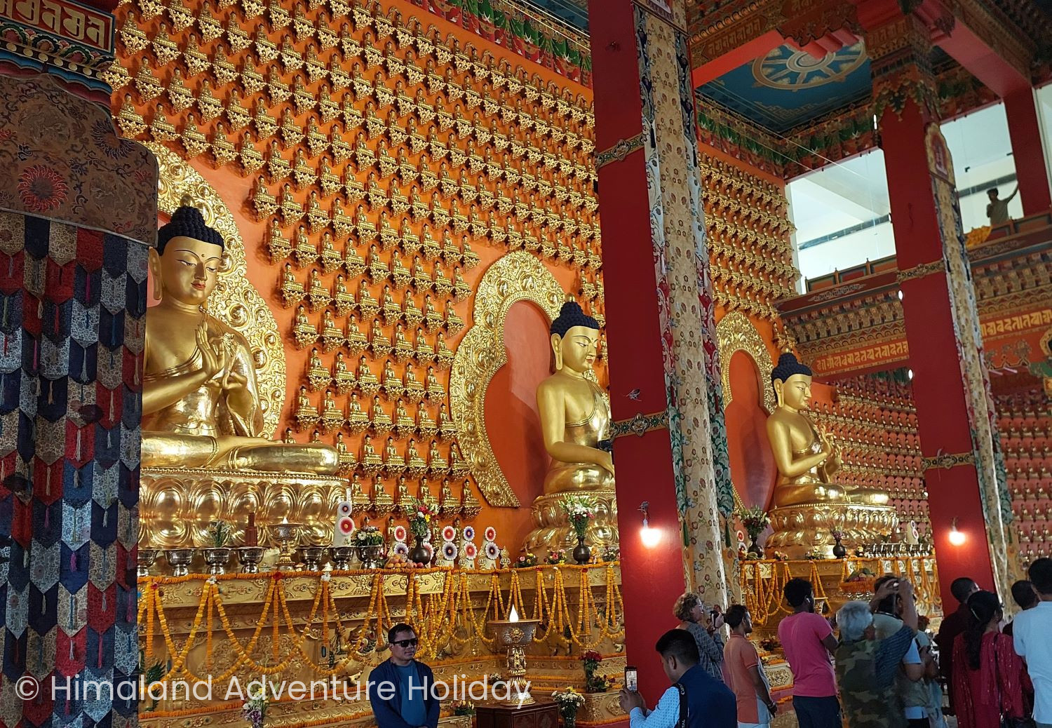 Prayer at Lumbini